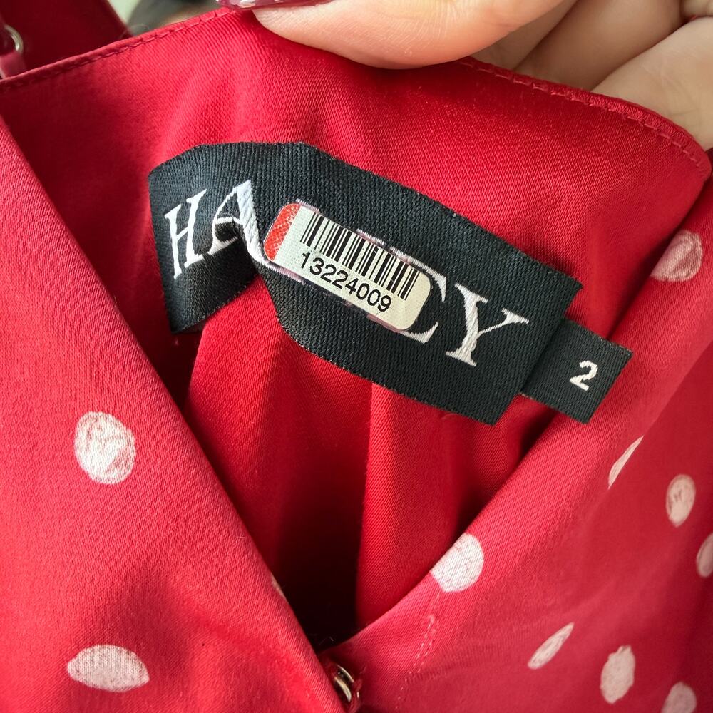 Haney Polka Dot Midi Dress - Picture 7 of 7
